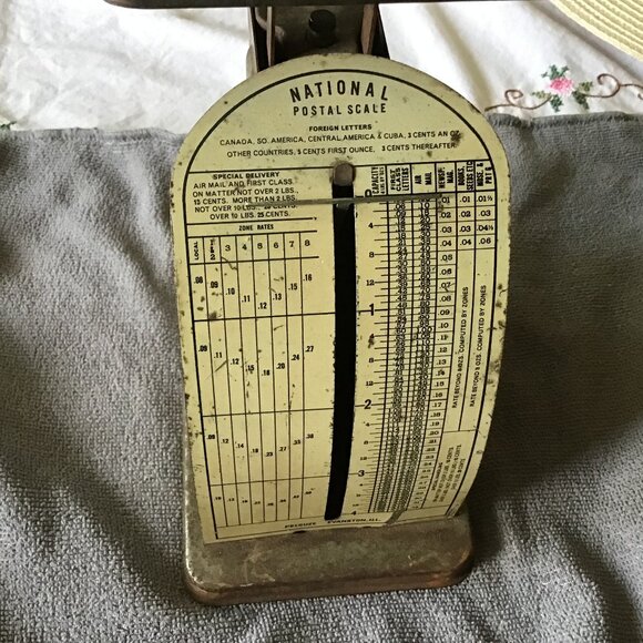 Vintage Pelouze Postal Scale - National Postal Scale - Working Order - Picture 1 of 6